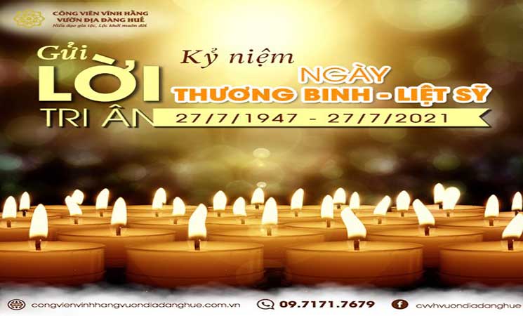 Chào mừng kỷ niệm 74 năm ngày Thương binh - Liệt sỹ