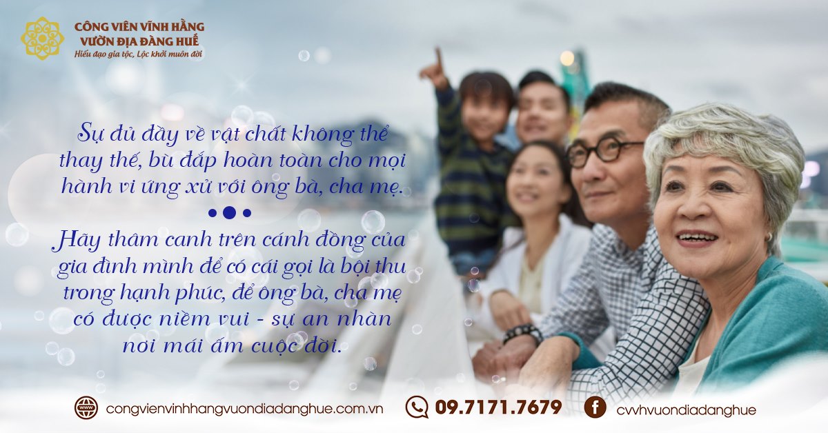 Gia đình mình để có cái gọi là bội thu trong hạnh phúc