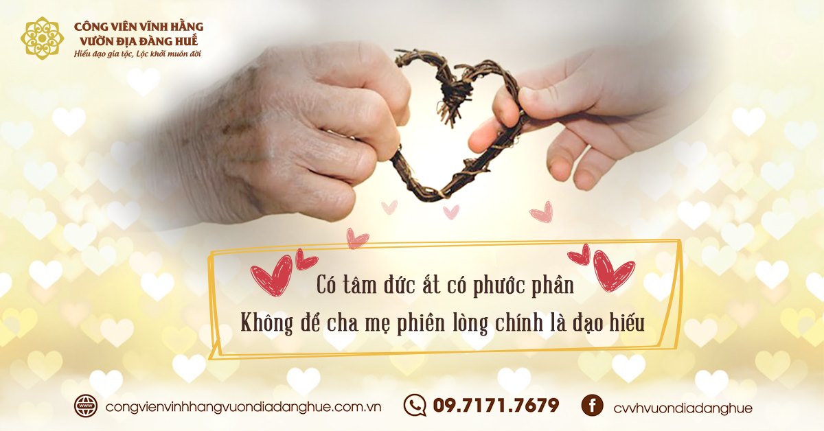 Có tâm đức ắt có phước phần