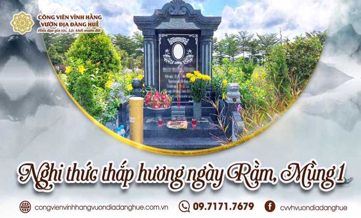 Nghi thức thắp hương ngày Rằm, mùng 1